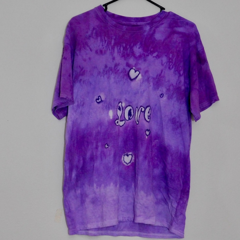 CUSTOM Tie Dye “Love” Tee - Picture 2 of 6
